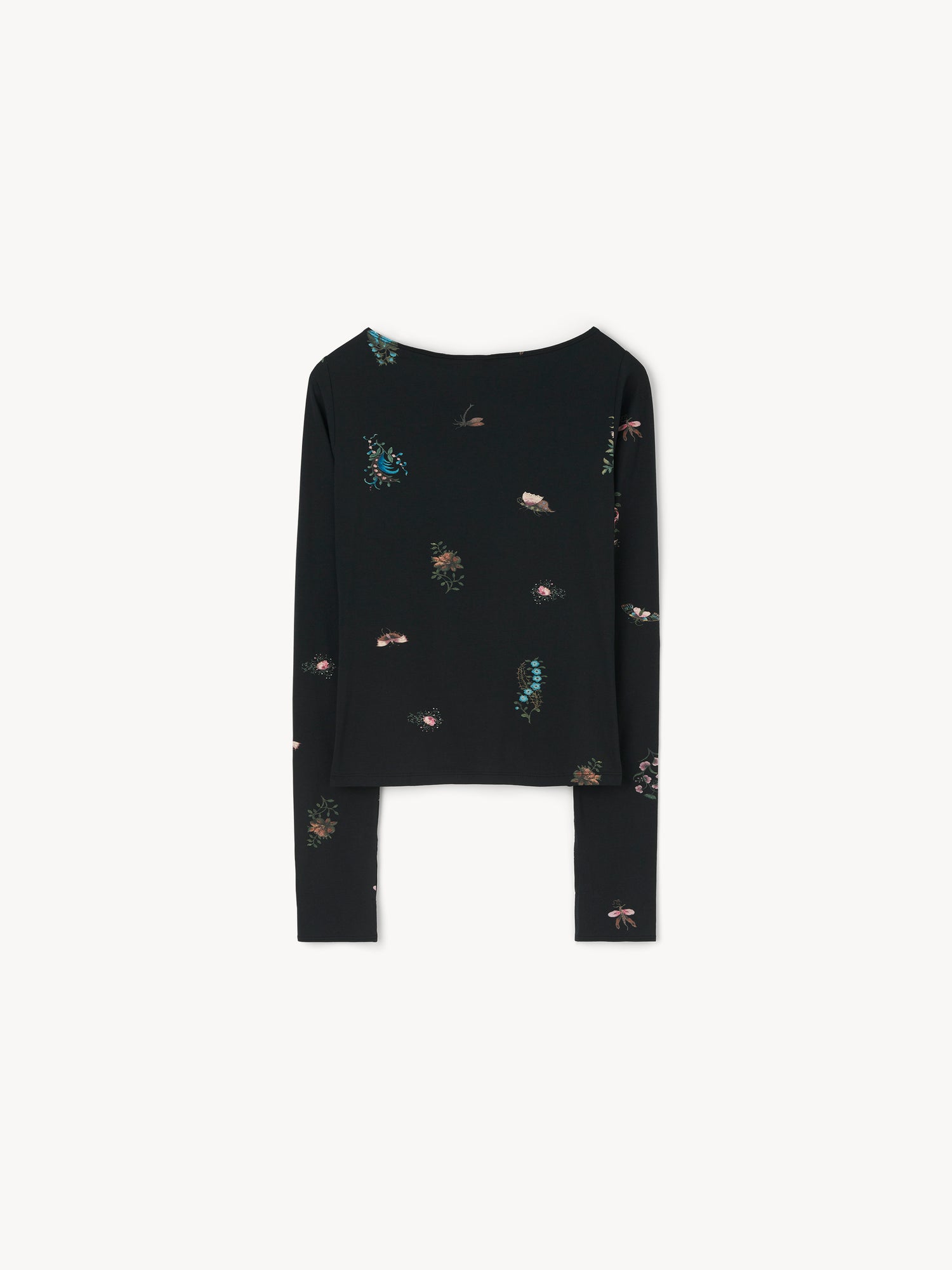 The Karlai long sleeve dance top in Duchess