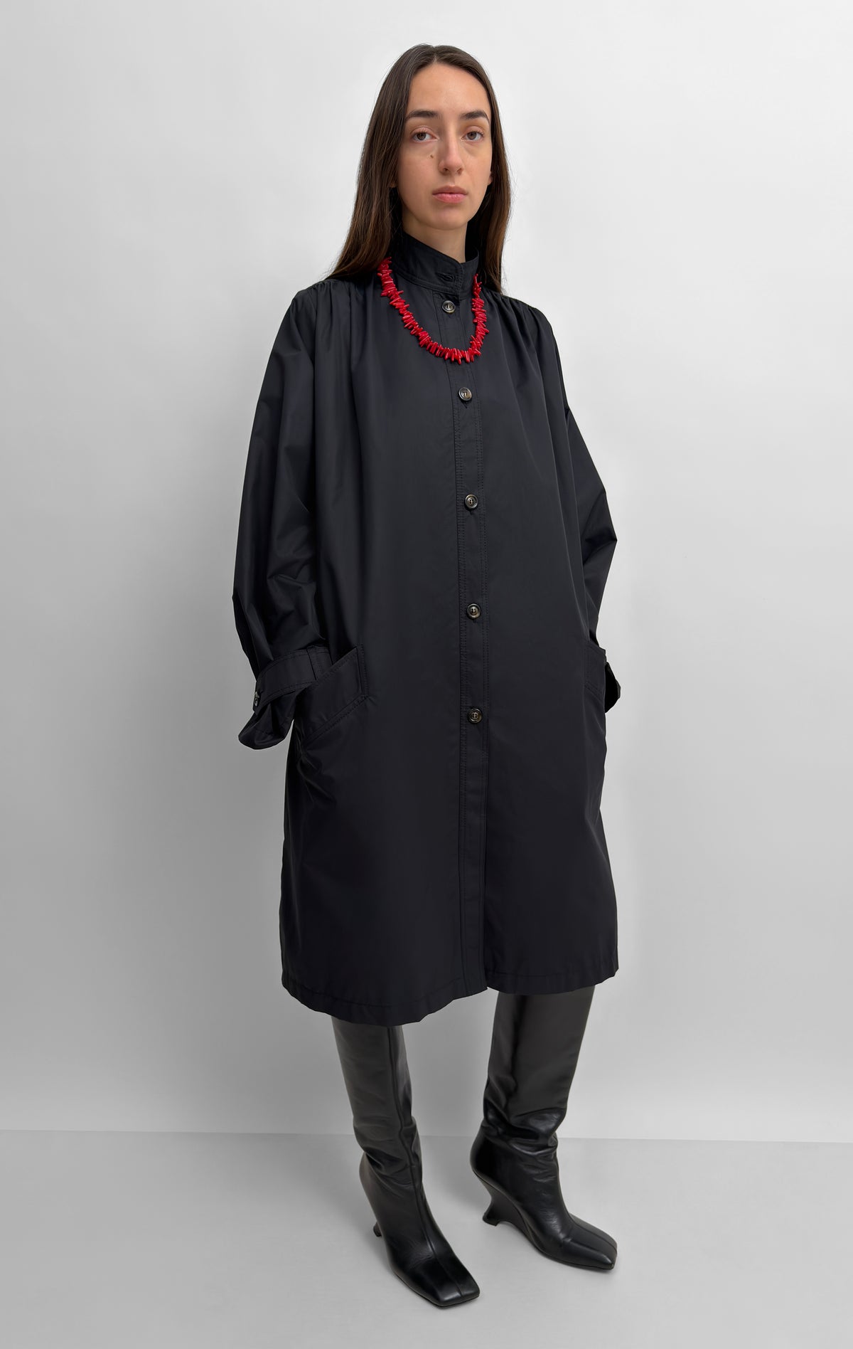 The Opal cotton car coat