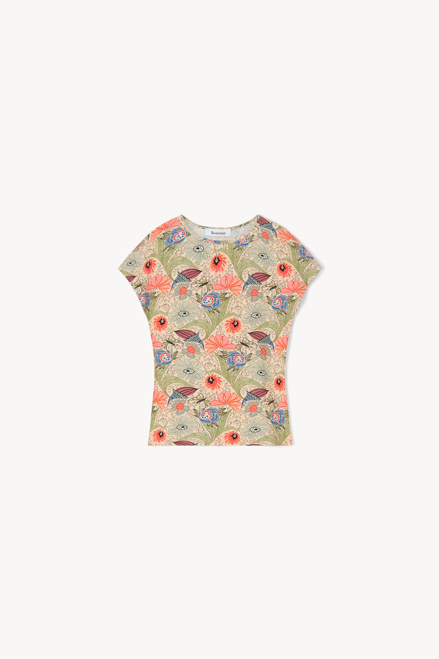 The Otta cap sleeve tricot top in Ducharne