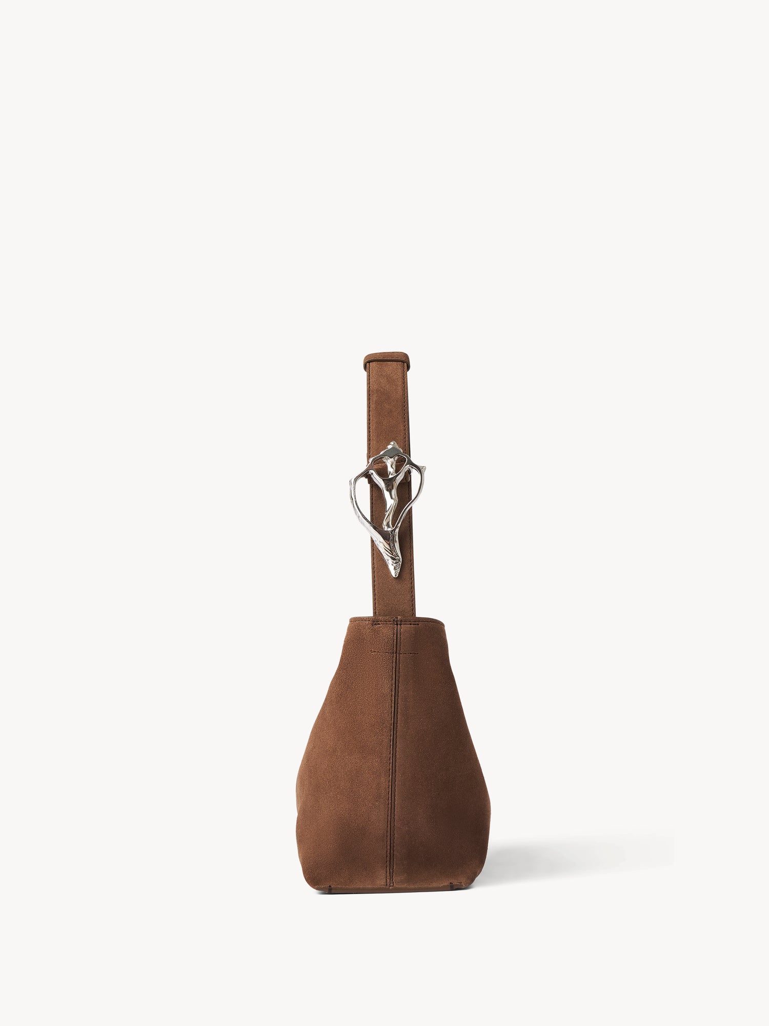 The Seashell suede mini-tote