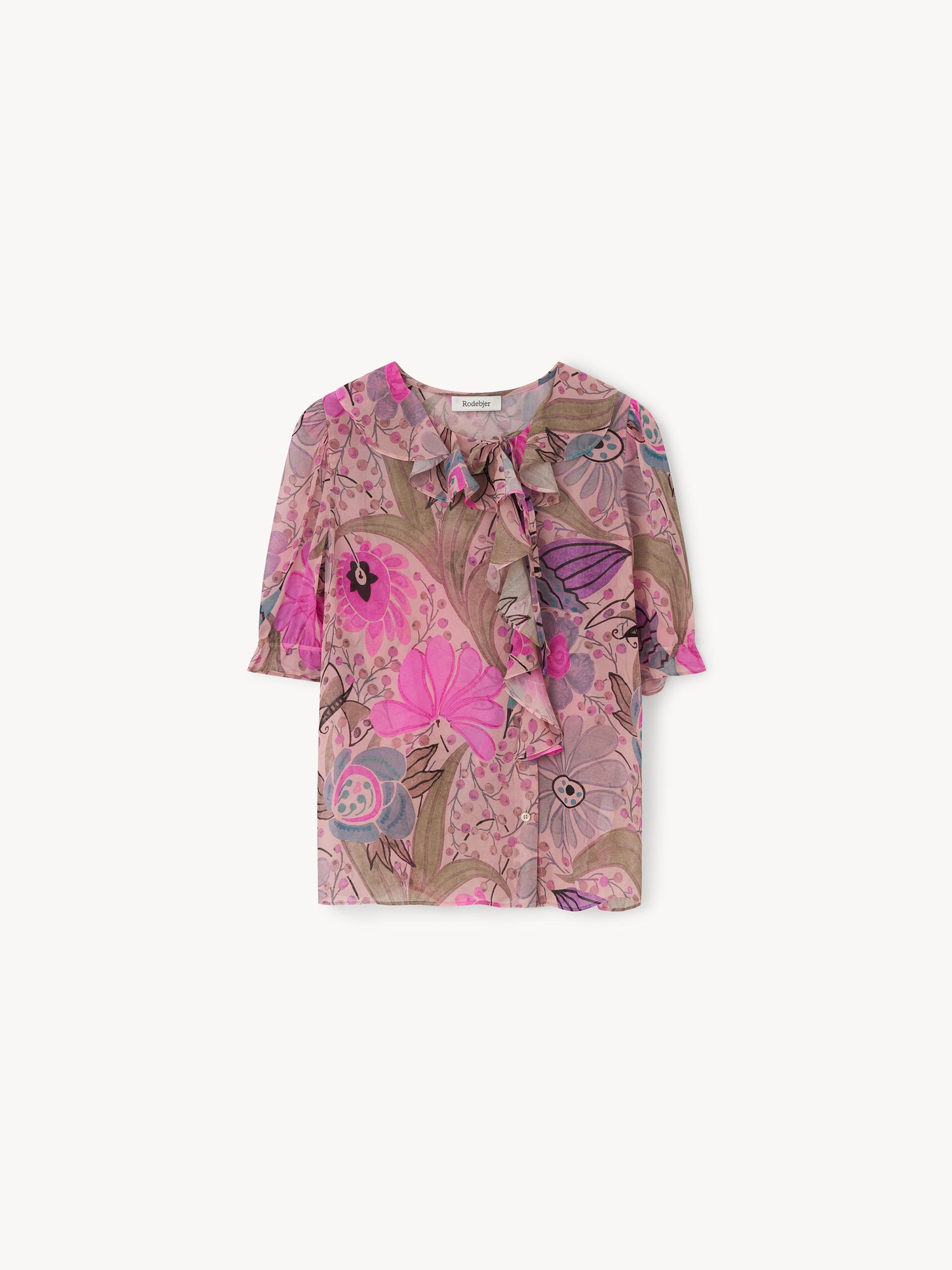 The Xandria flounce blouse