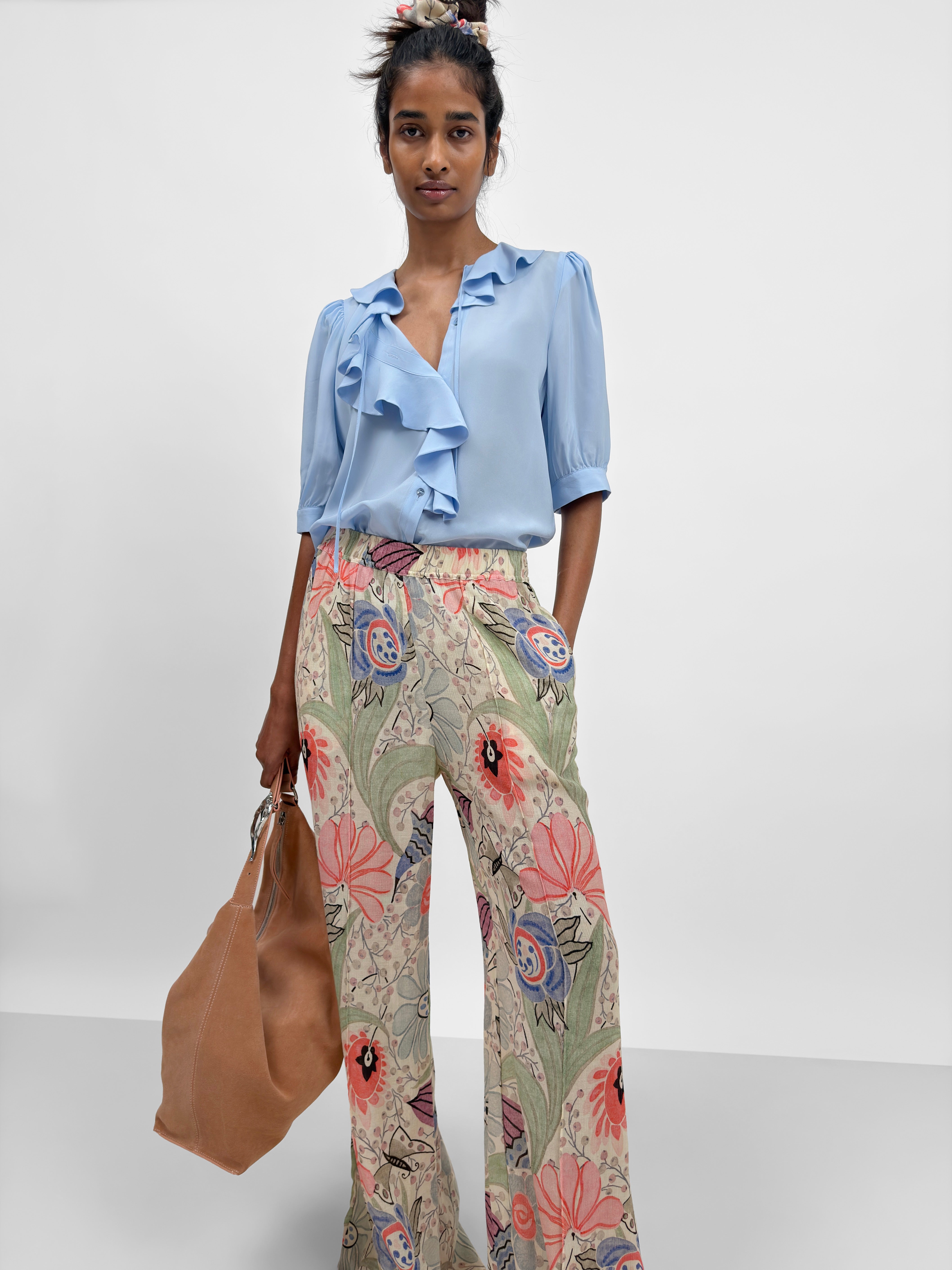 The Xilla flounce blouse | Rodebjer.com