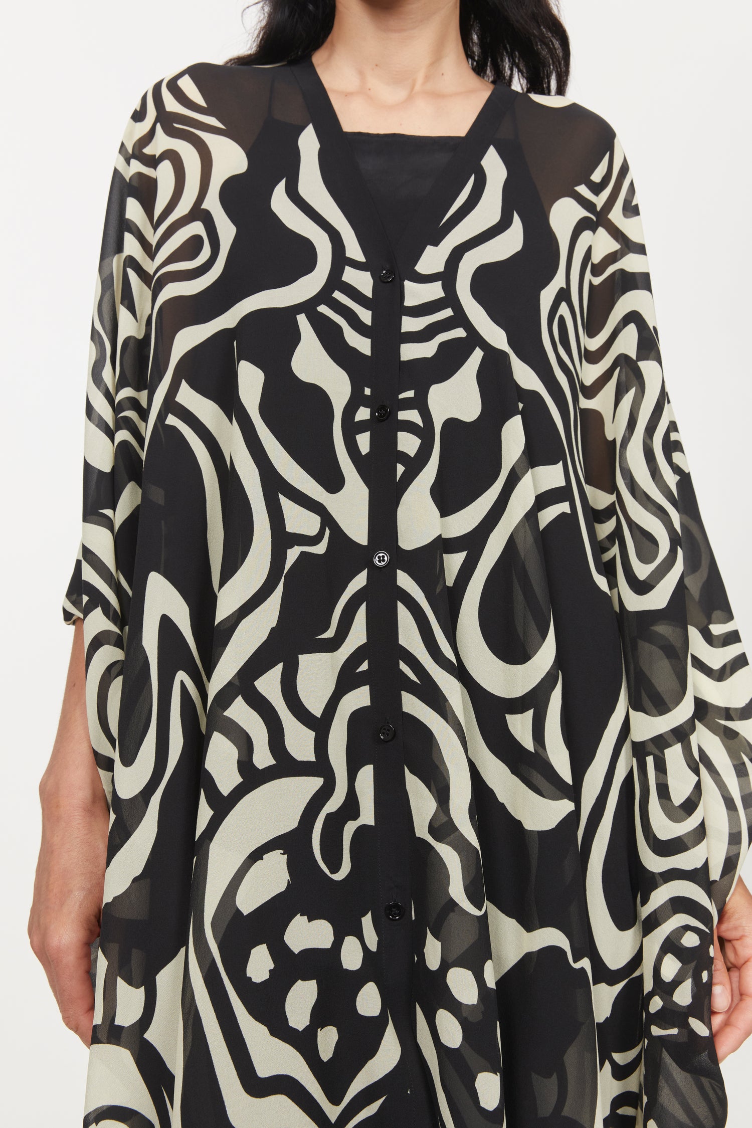 Agave cosmic bloom caftan
