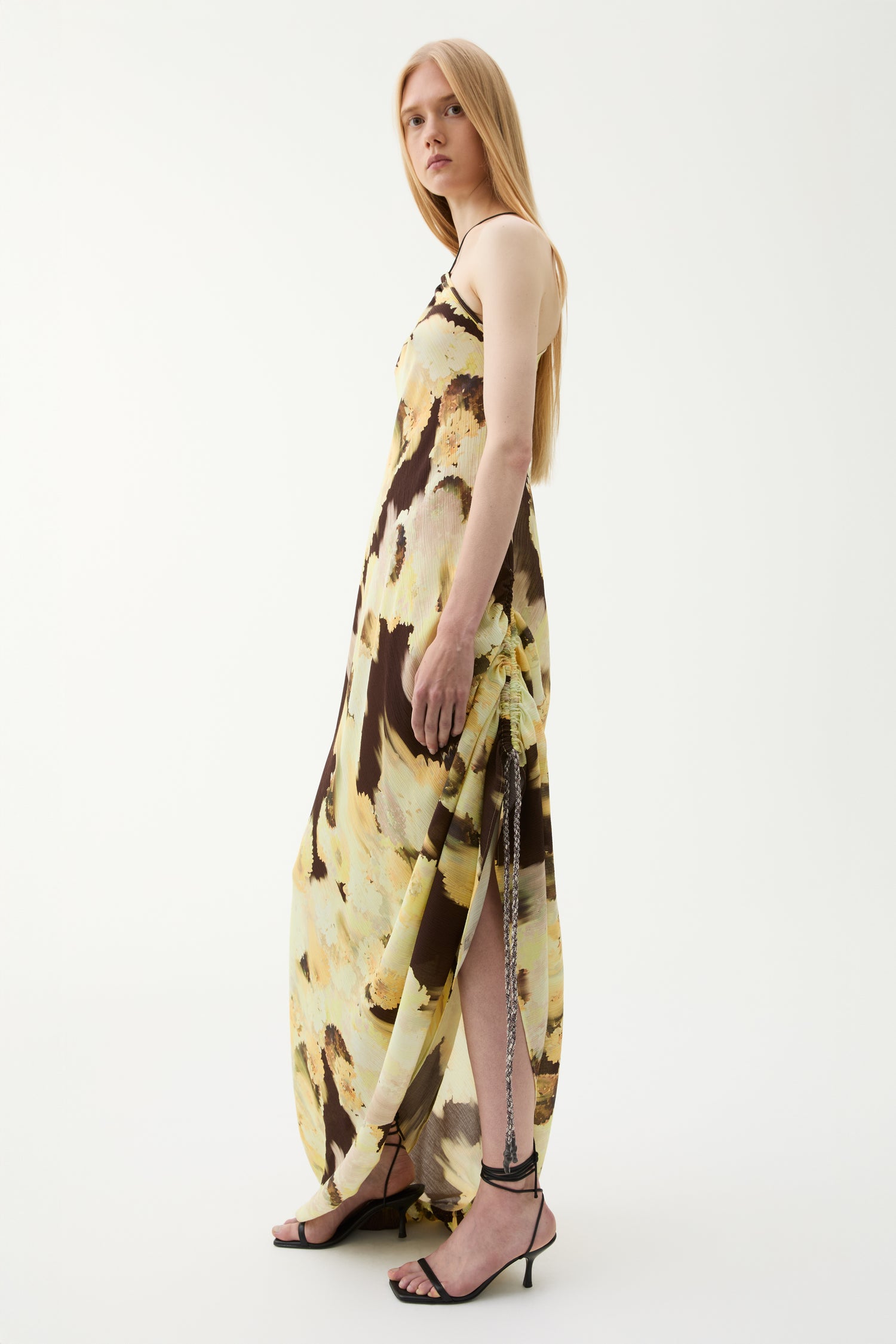 Shirley blurry silk dress