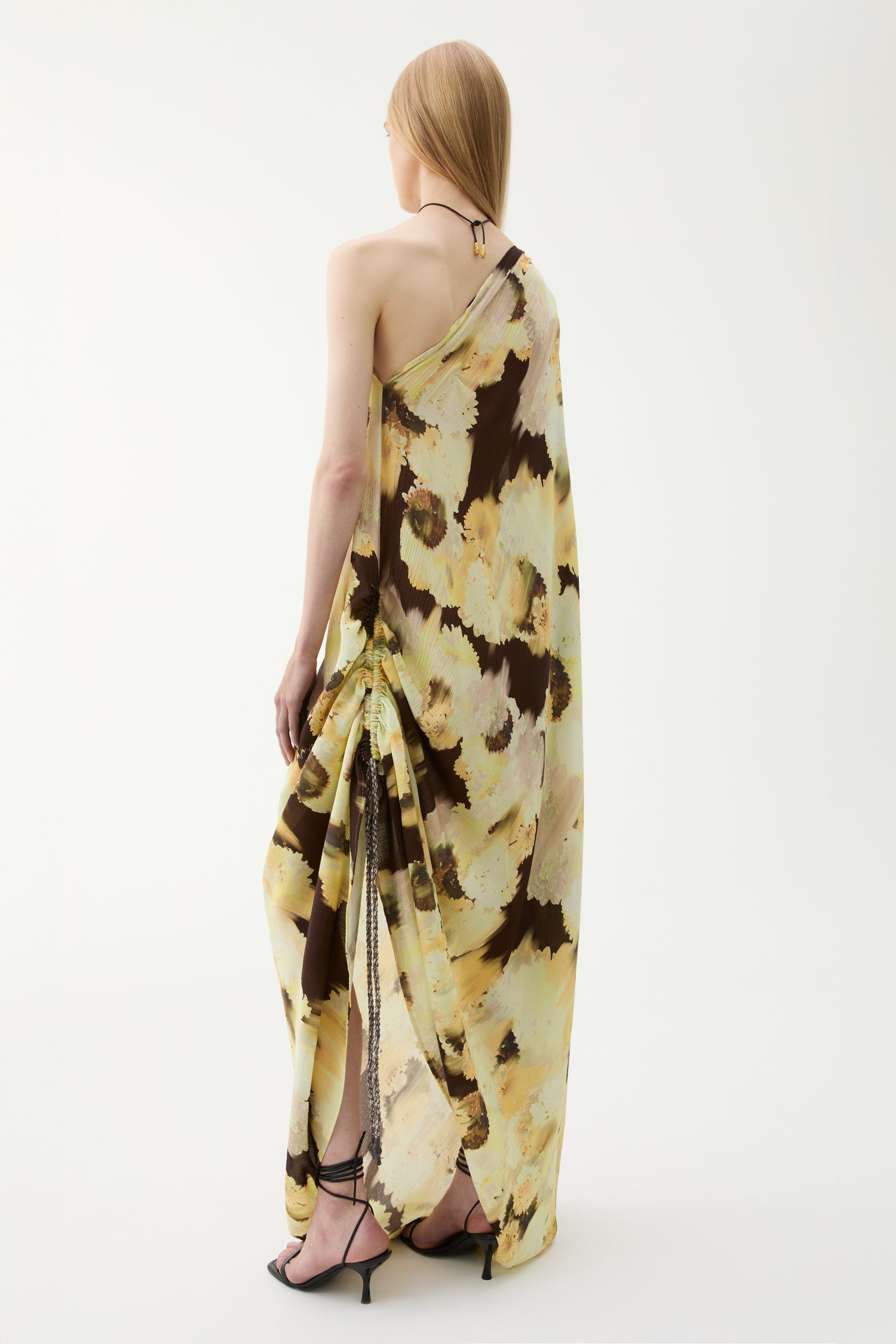 Shirley blurry silk dress
