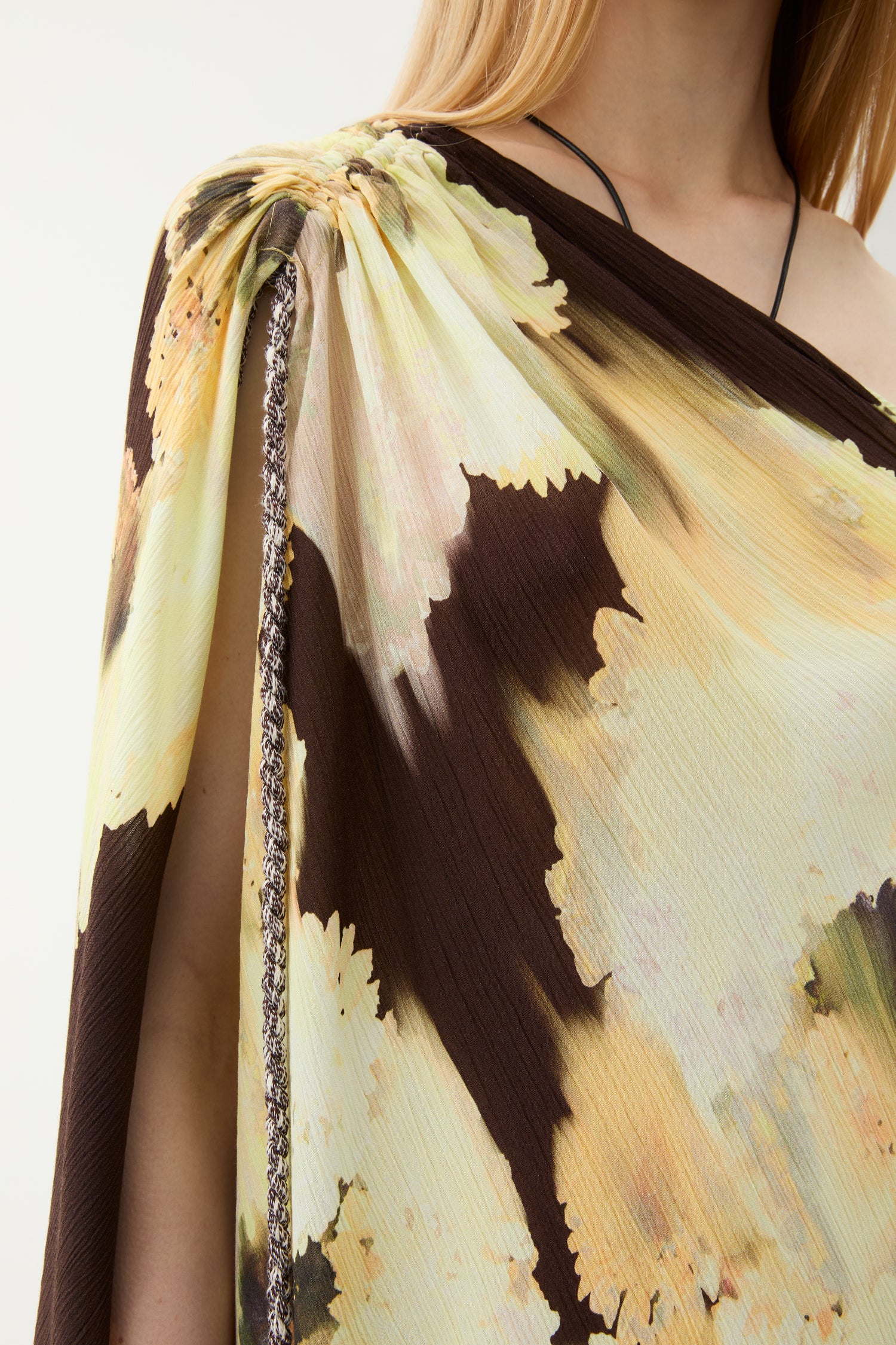 Shirley blurry silk dress