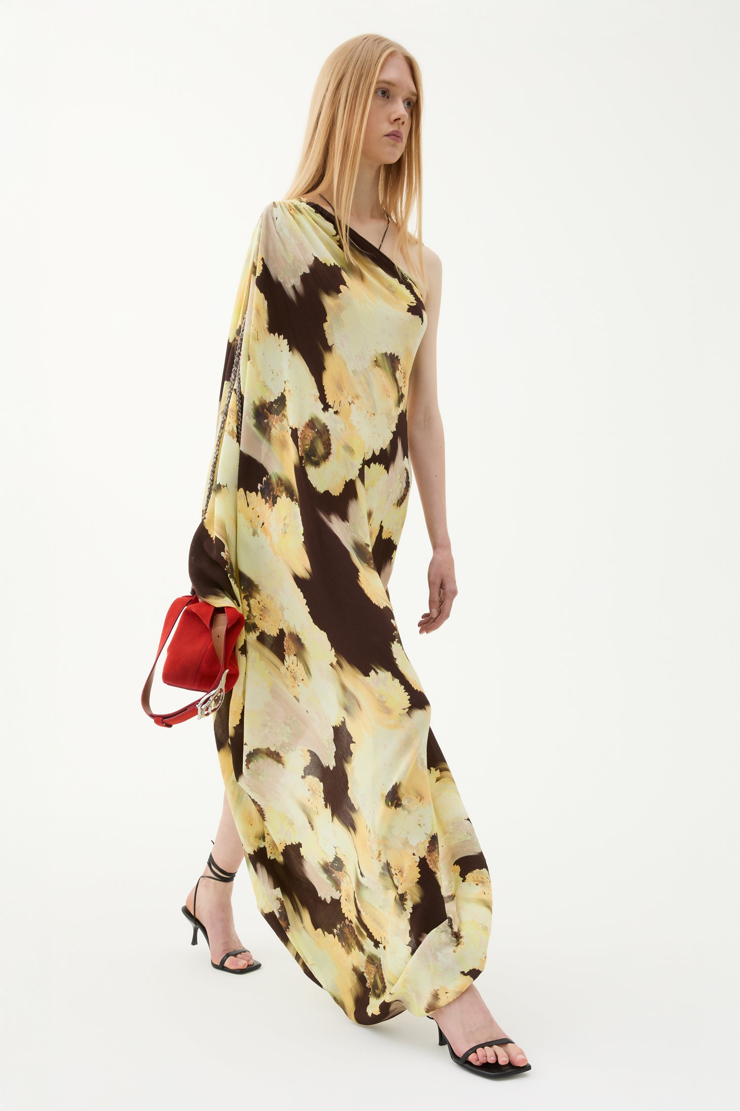 Shirley blurry silk dress