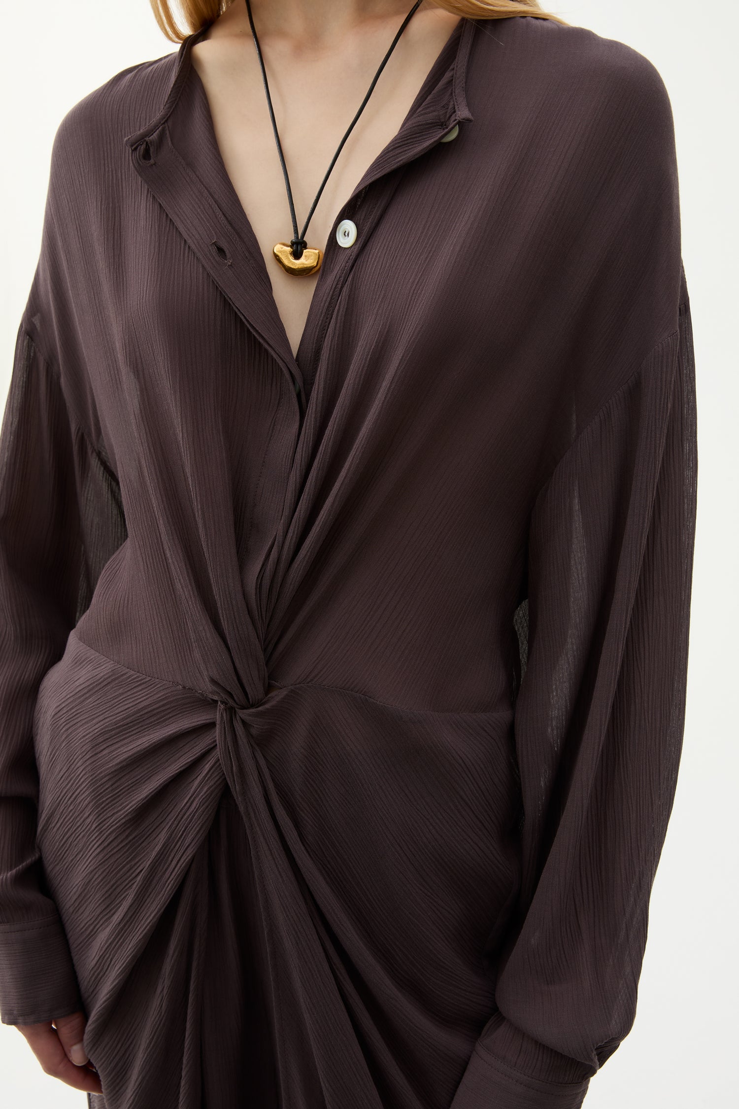 Cecilie long blouse