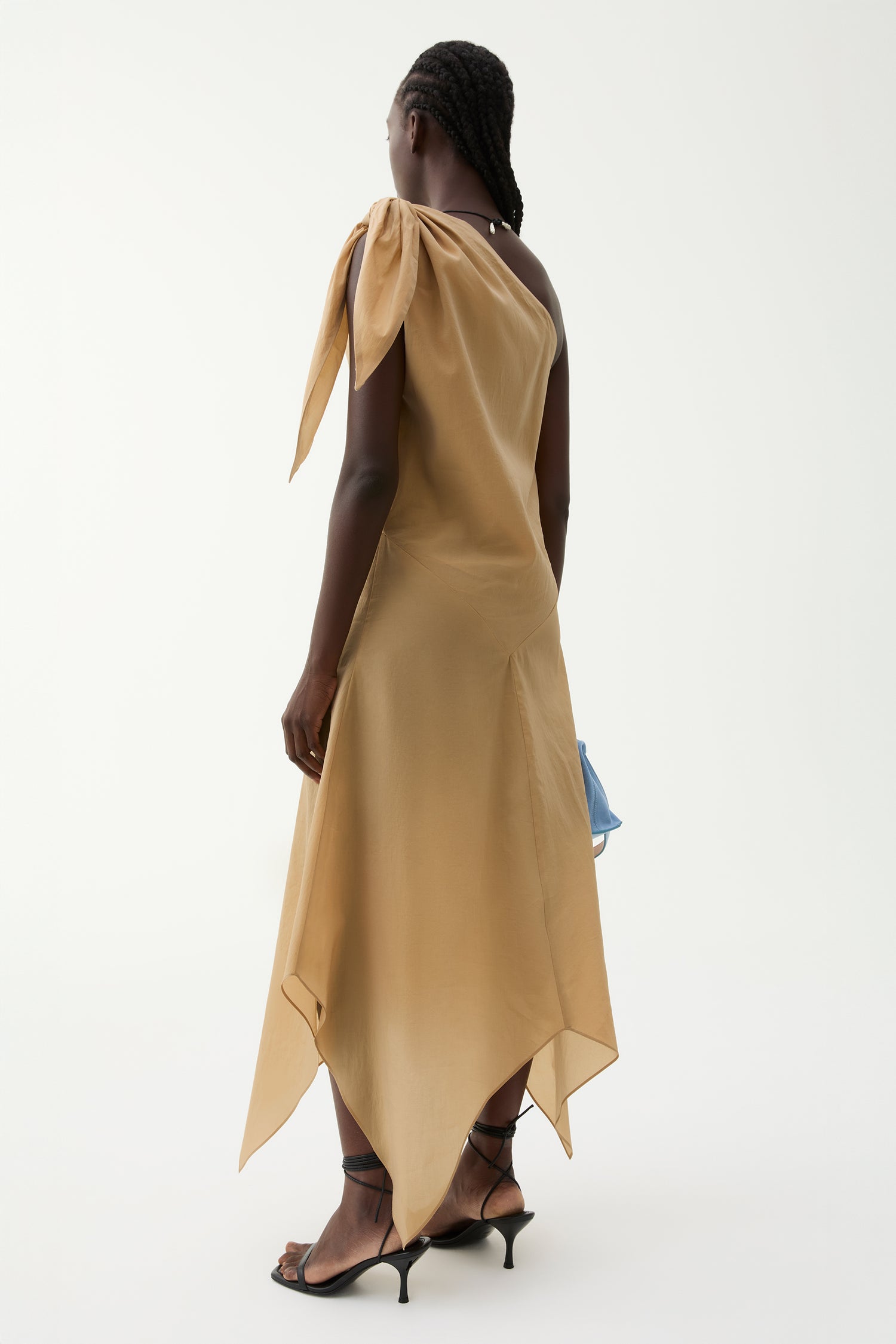 Spring crinkled dress