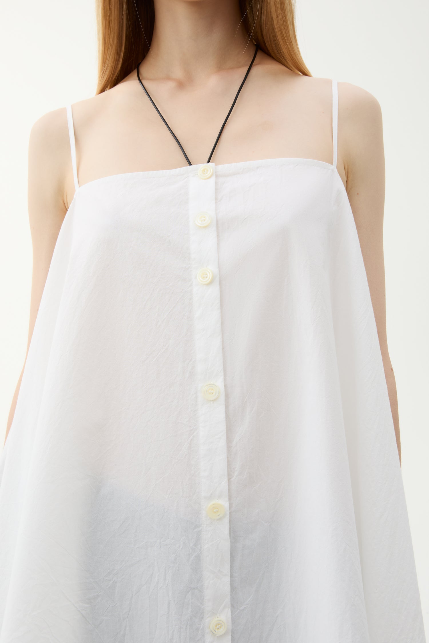 Sheet cotton blouse