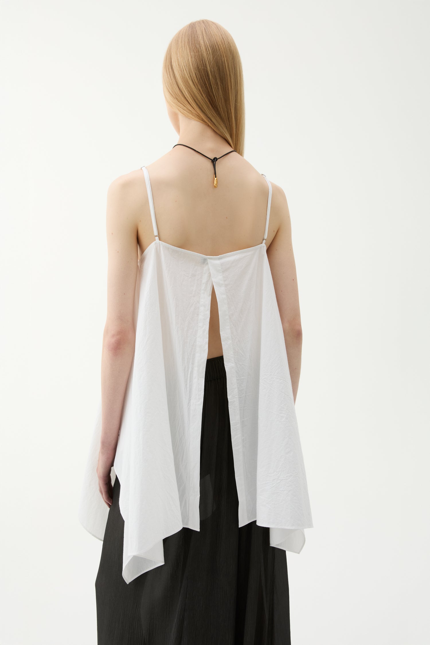 Sheet cotton blouse