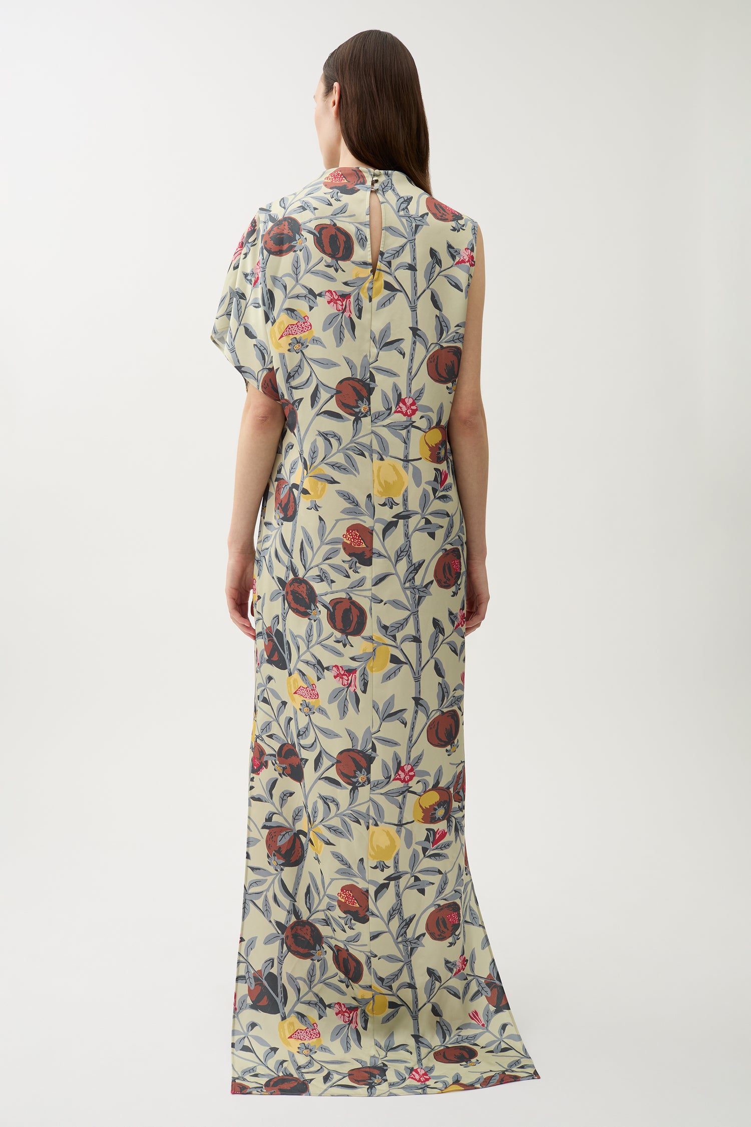 Alana pomegranate dress