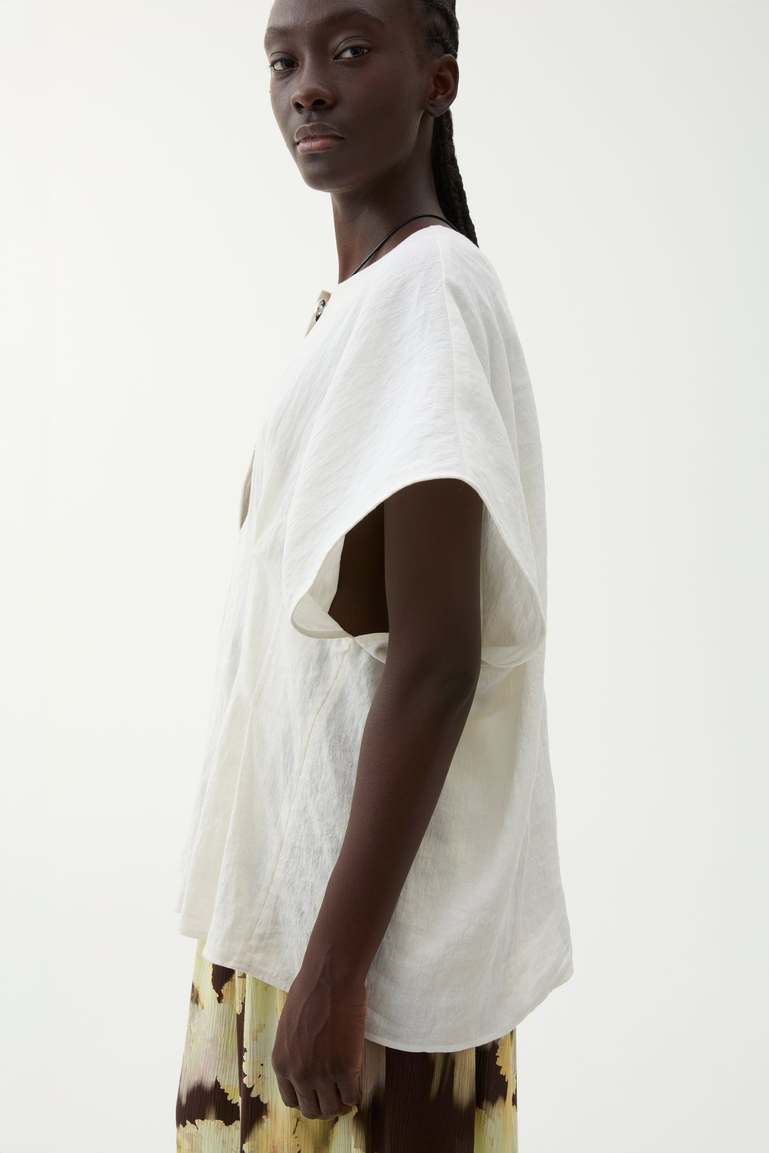 Jennia linen blouse
