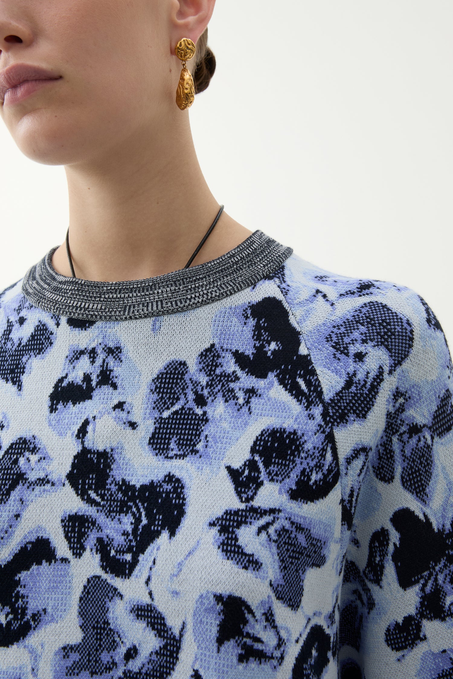 Minju ditsy knit