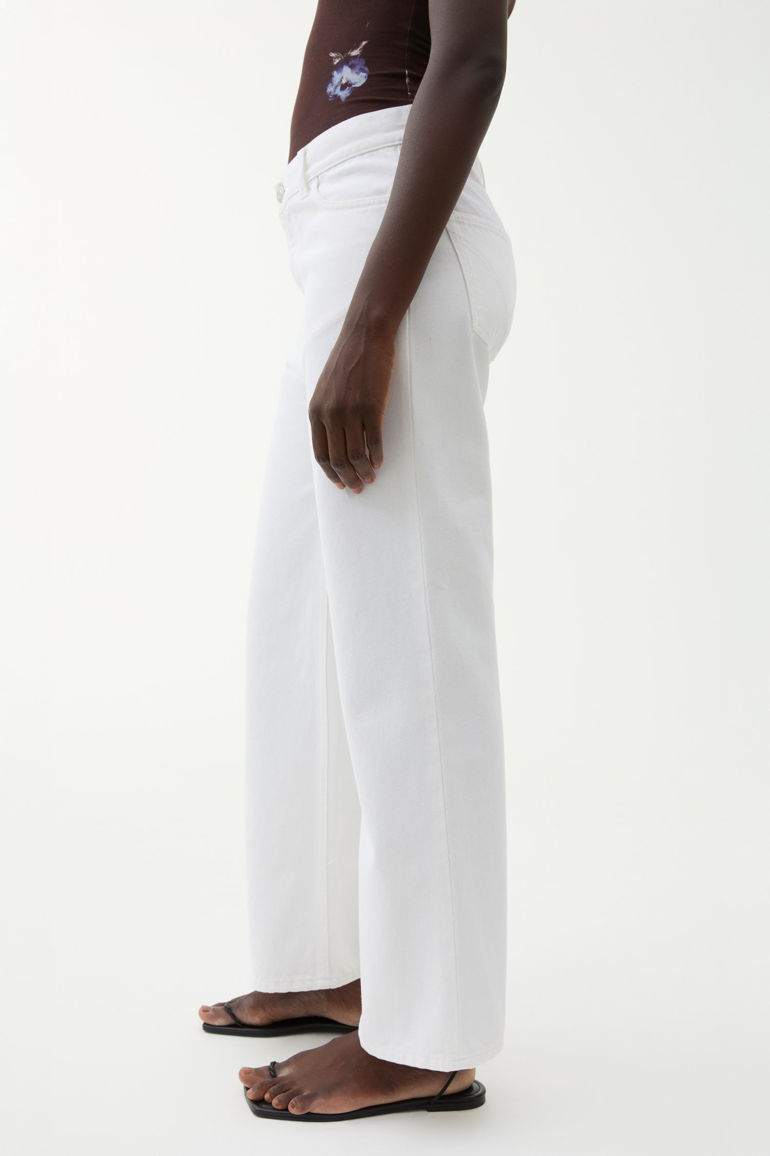 Mini culotte denim