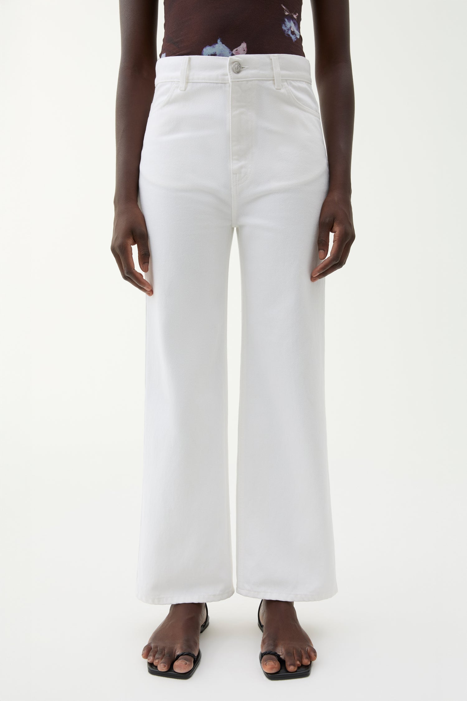 Mini culotte denim