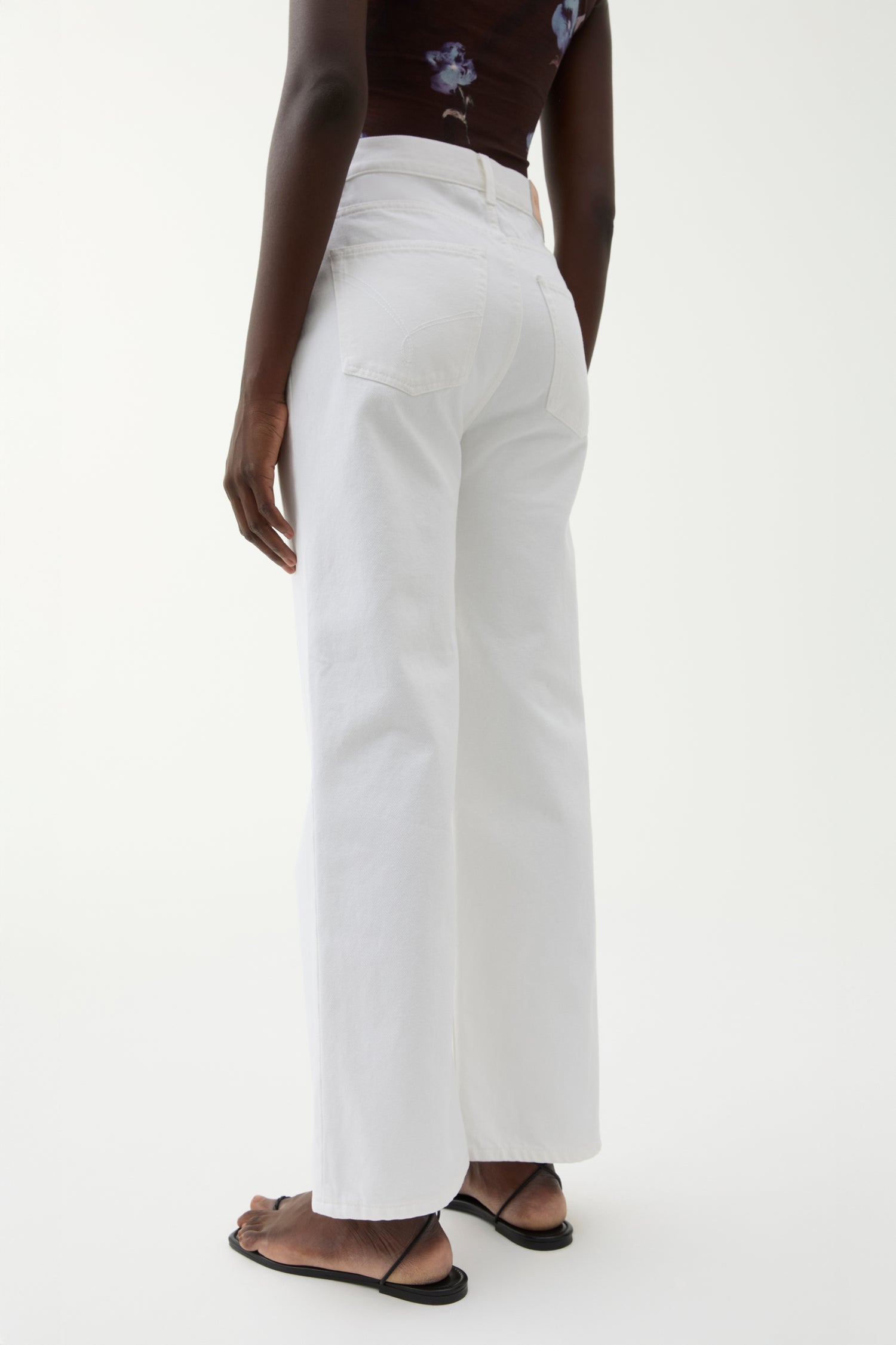Mini culotte denim