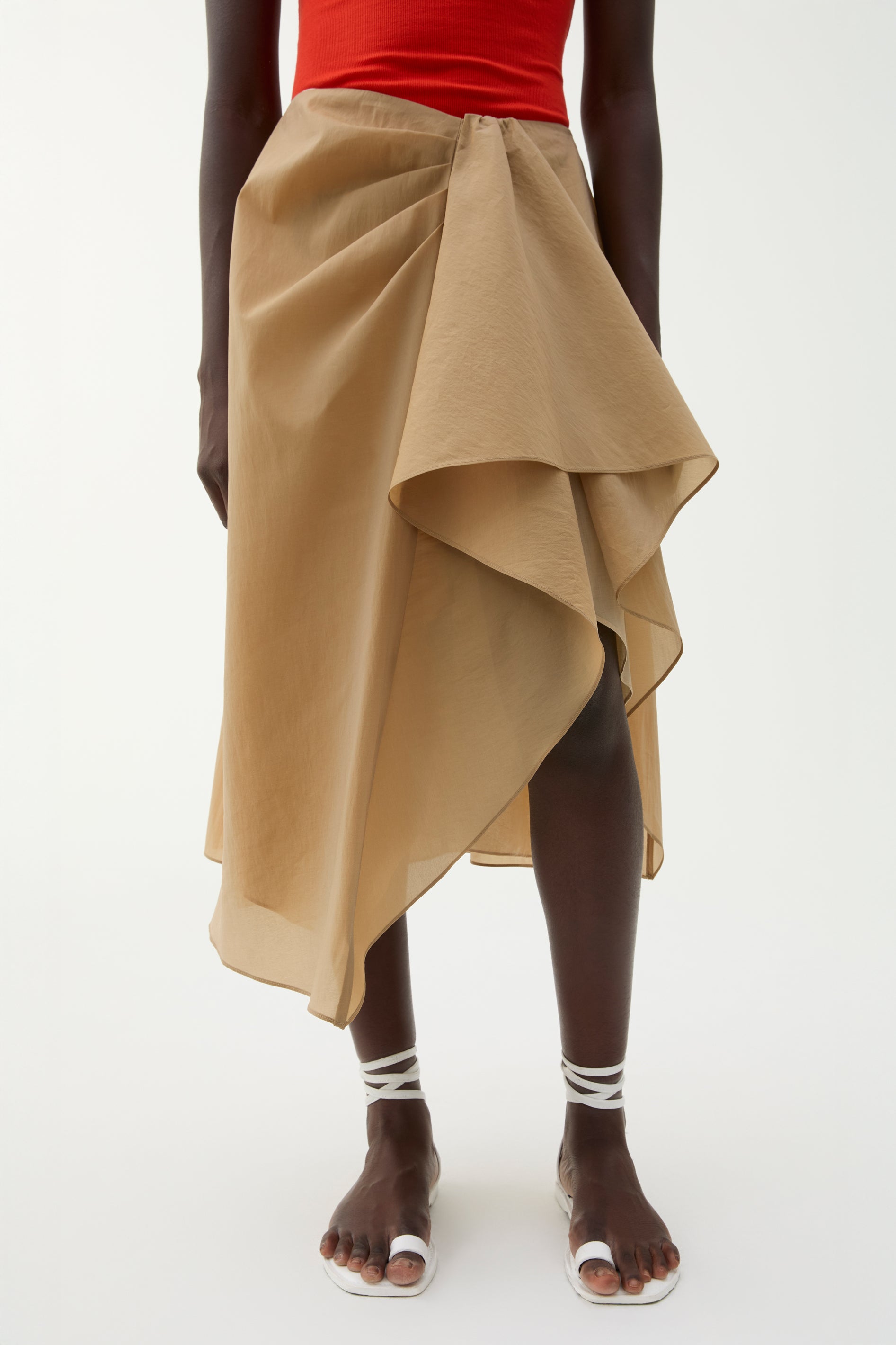 スカート ROTATE Woman Skirt Fa01 113446 1922 Nona crinkled skirt | Rodebjer.com