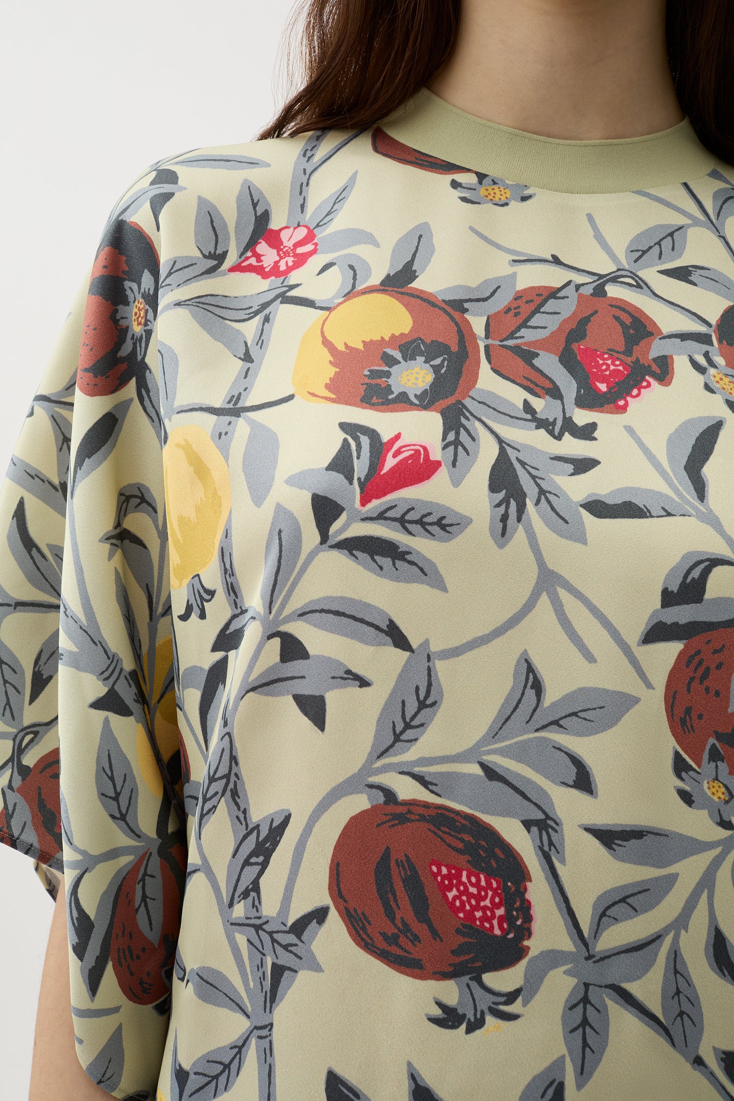 Poppi pomegranate blouse
