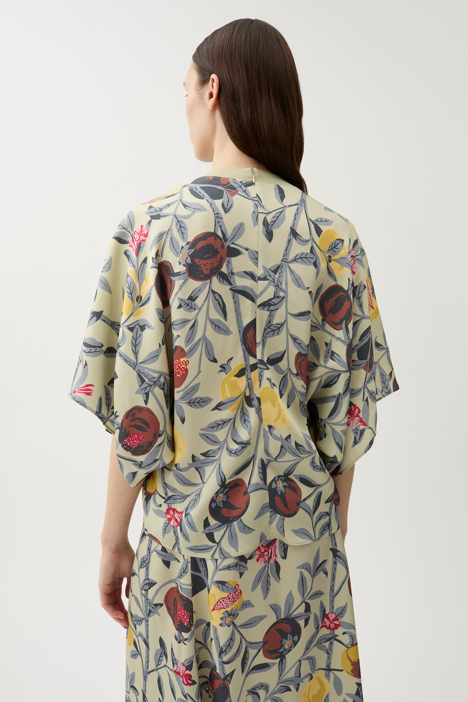 Poppi pomegranate blouse