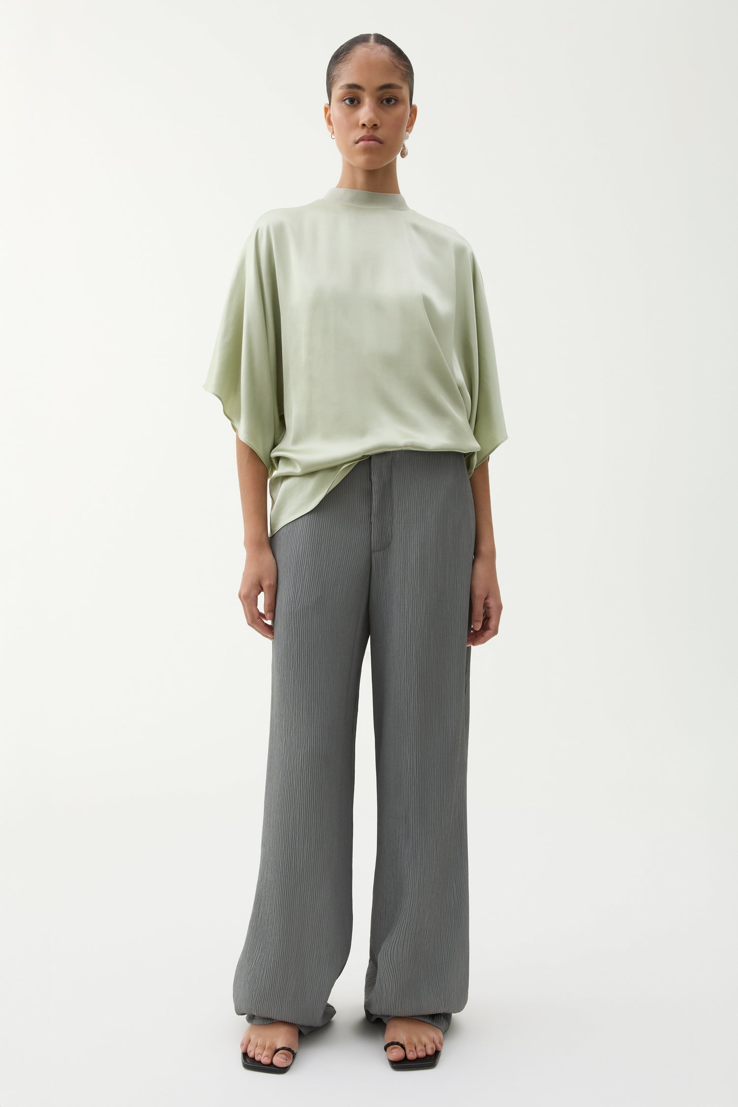 Stevie plissé pants