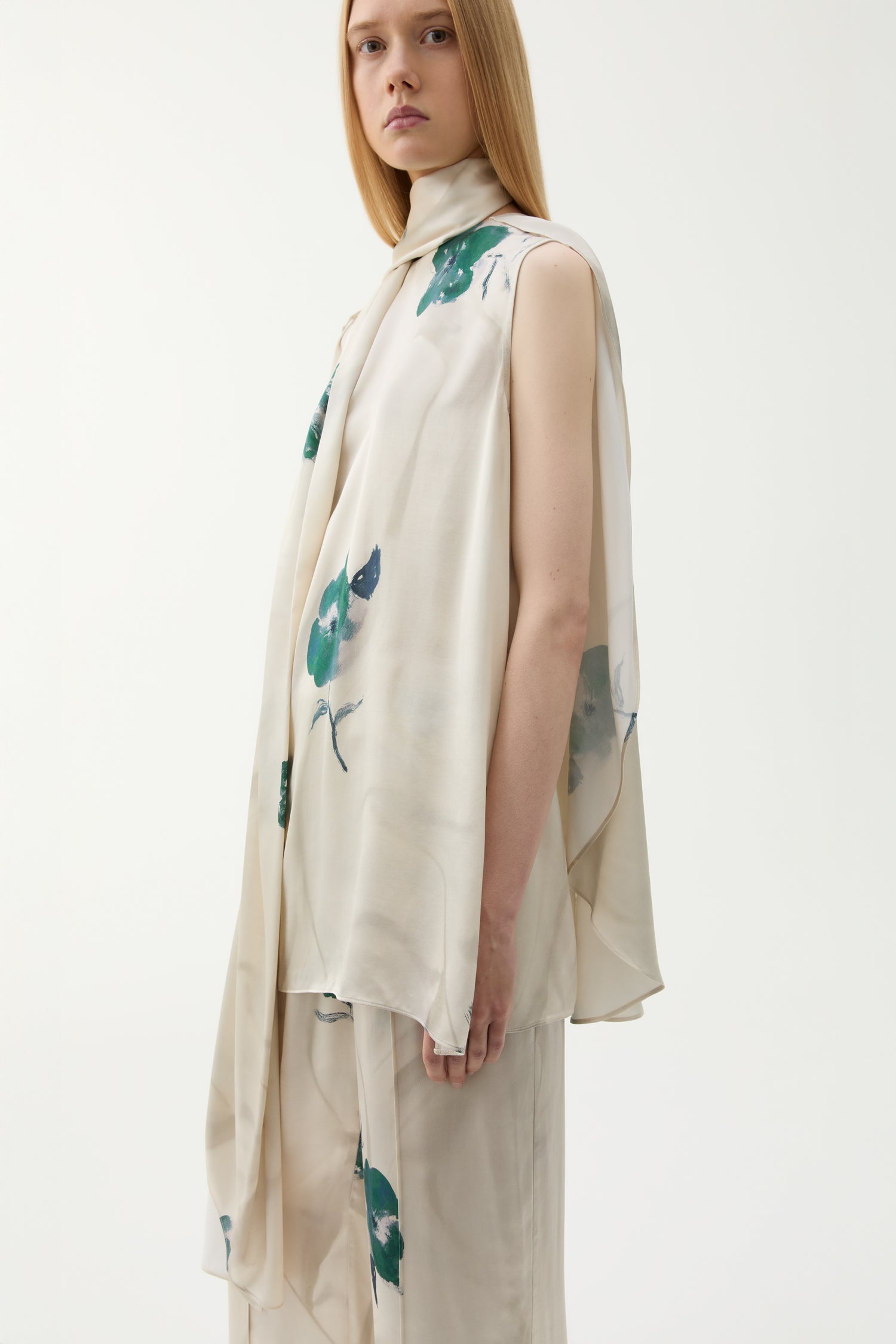 Gracie violet chine blouse