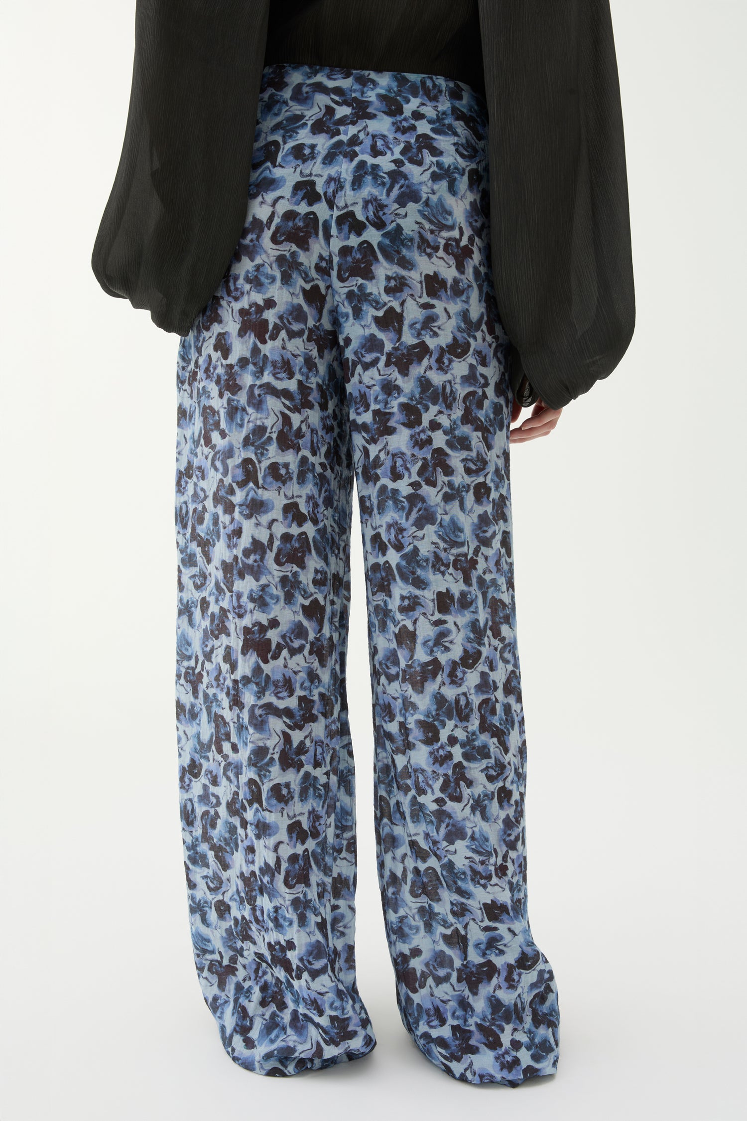 Stevie violet ditsy pants