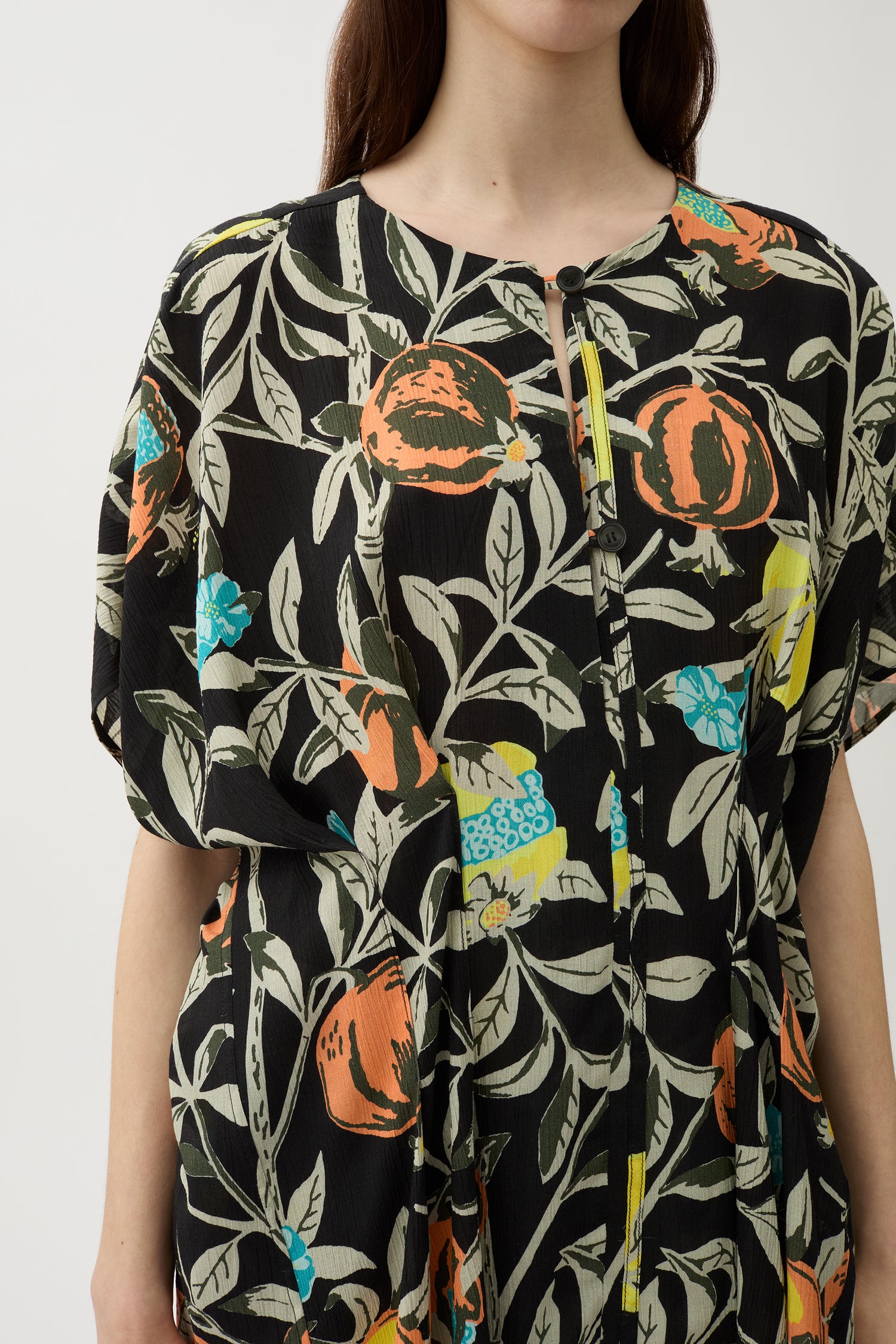 Jennia pomegranate blouse