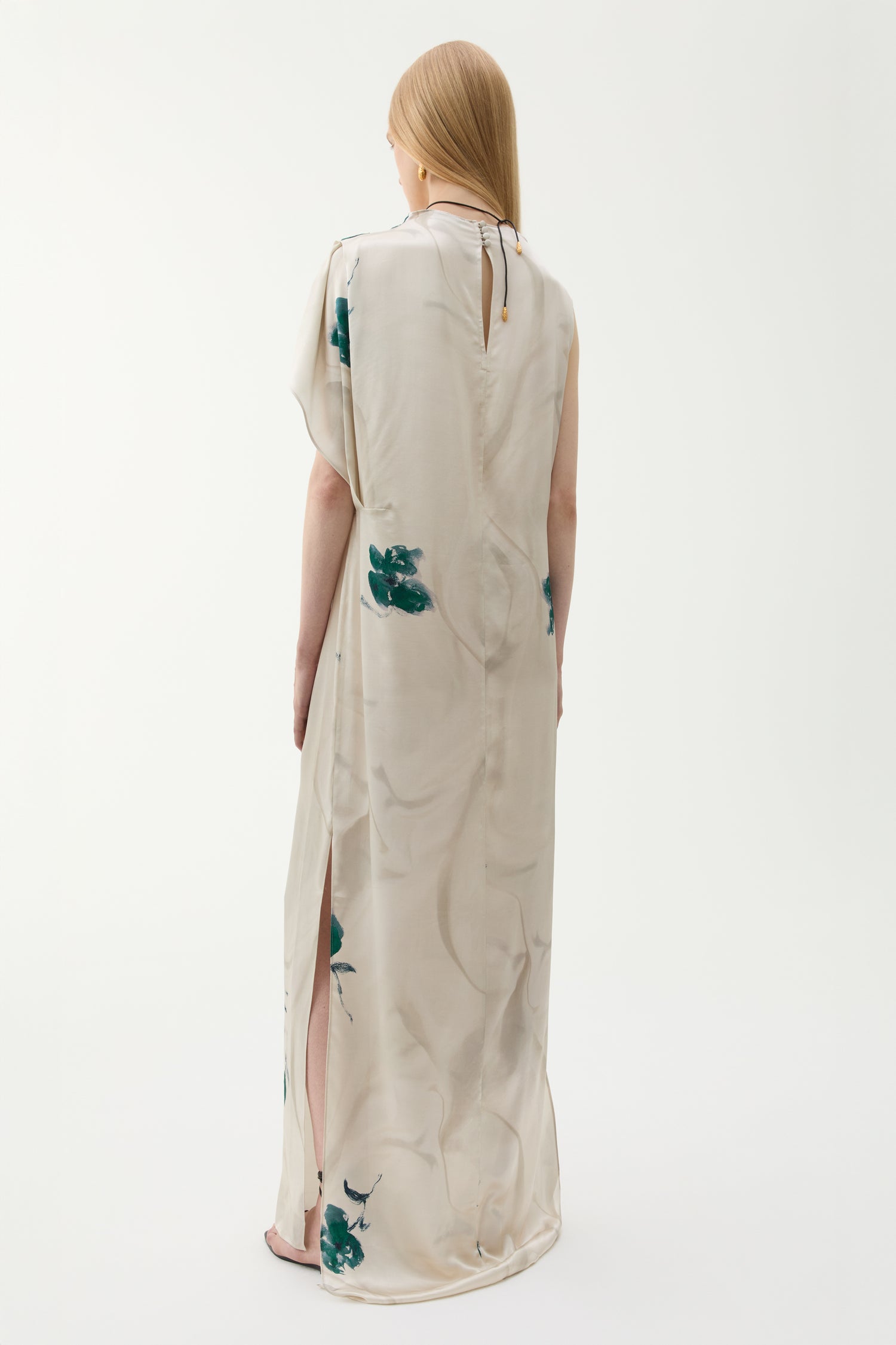 Alana violet chine dress