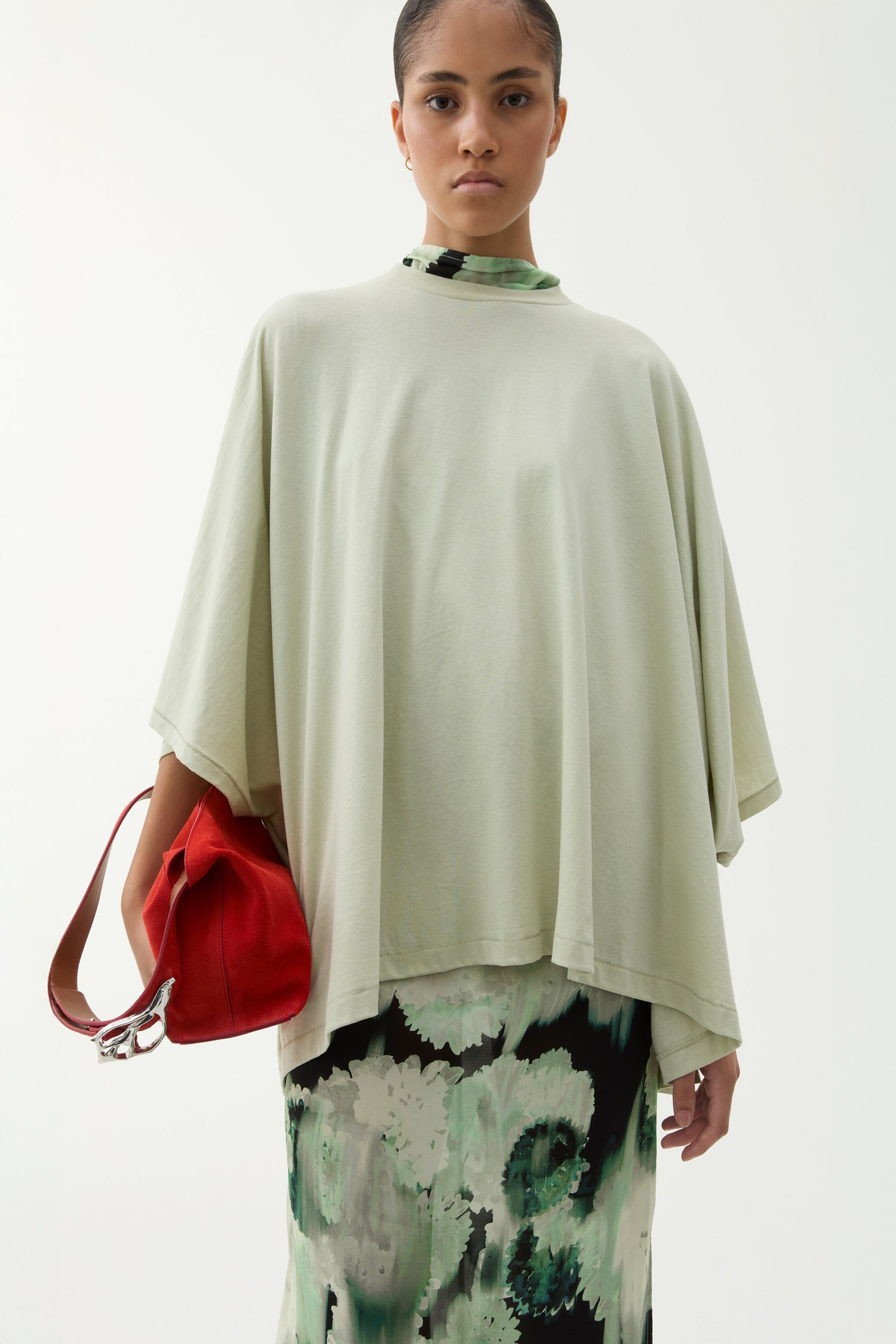 Brick jersey top