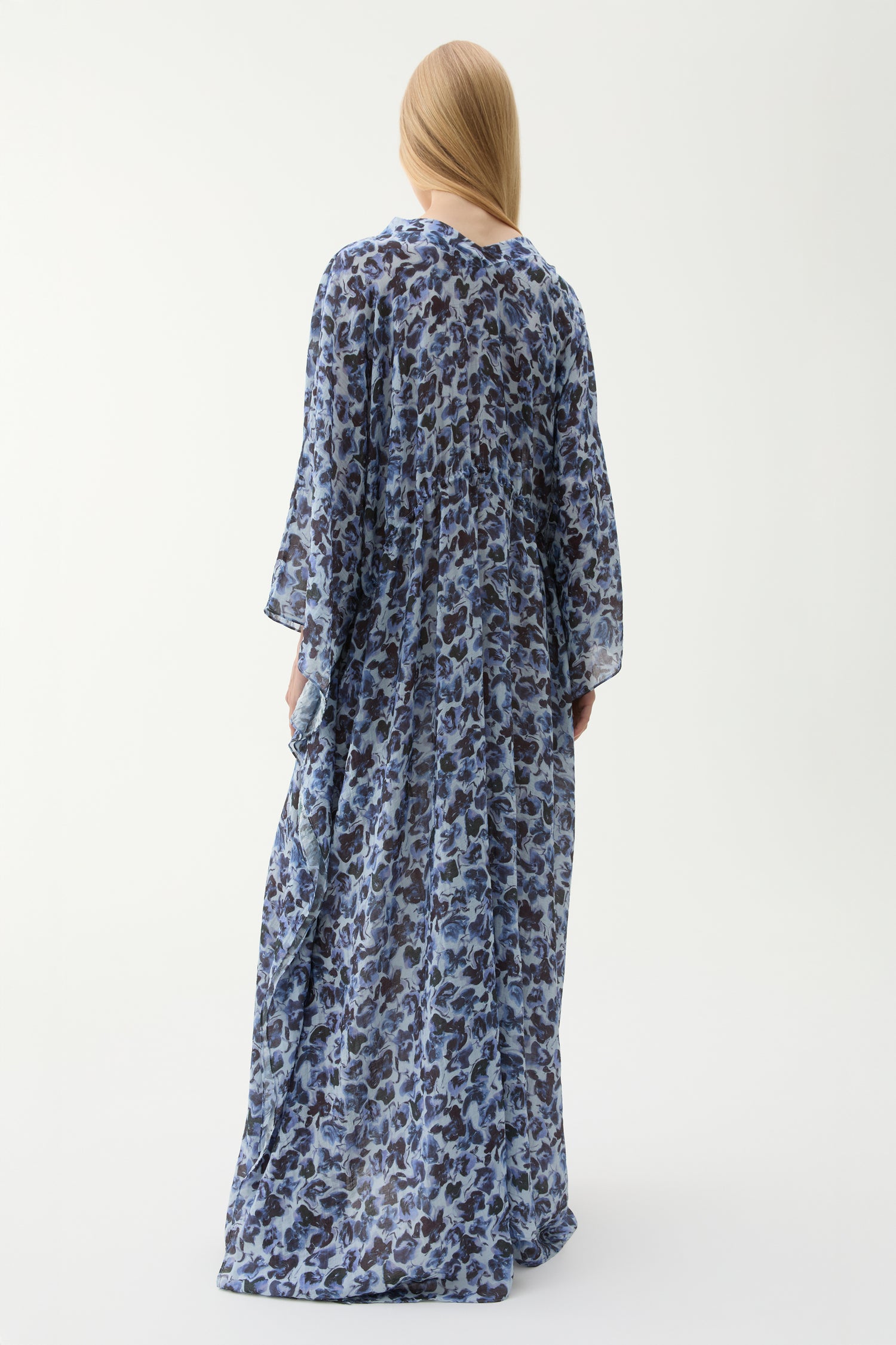Viva violet ditsy caftan