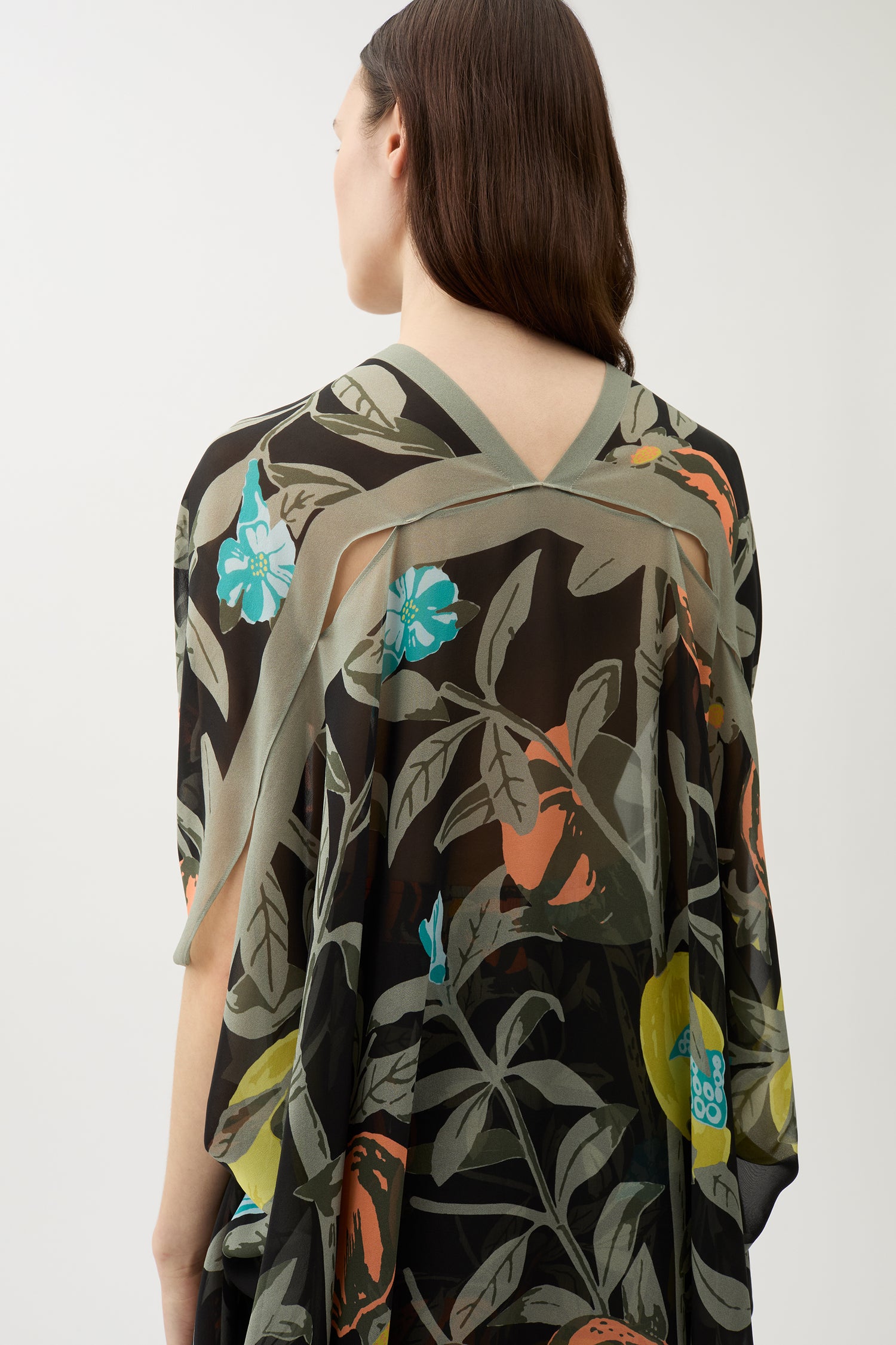 Agave pomegranate caftan