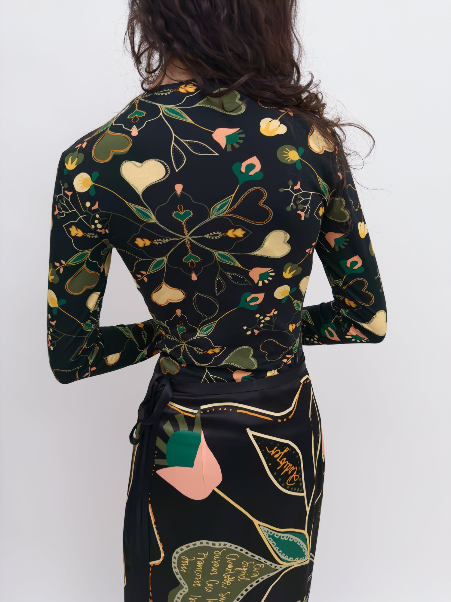 The Karlai Love Letter long sleeve dance top