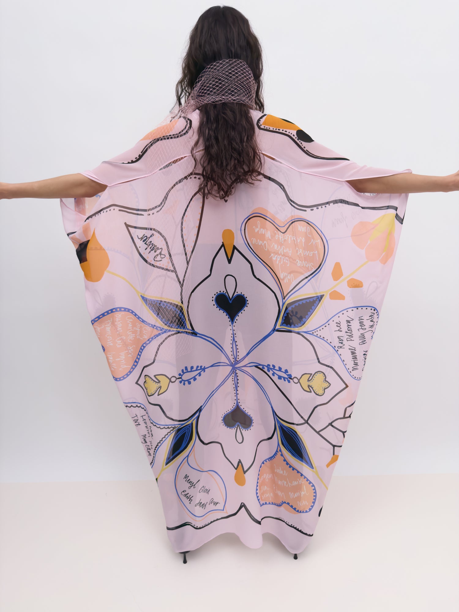 The Agave Love Letter caftan