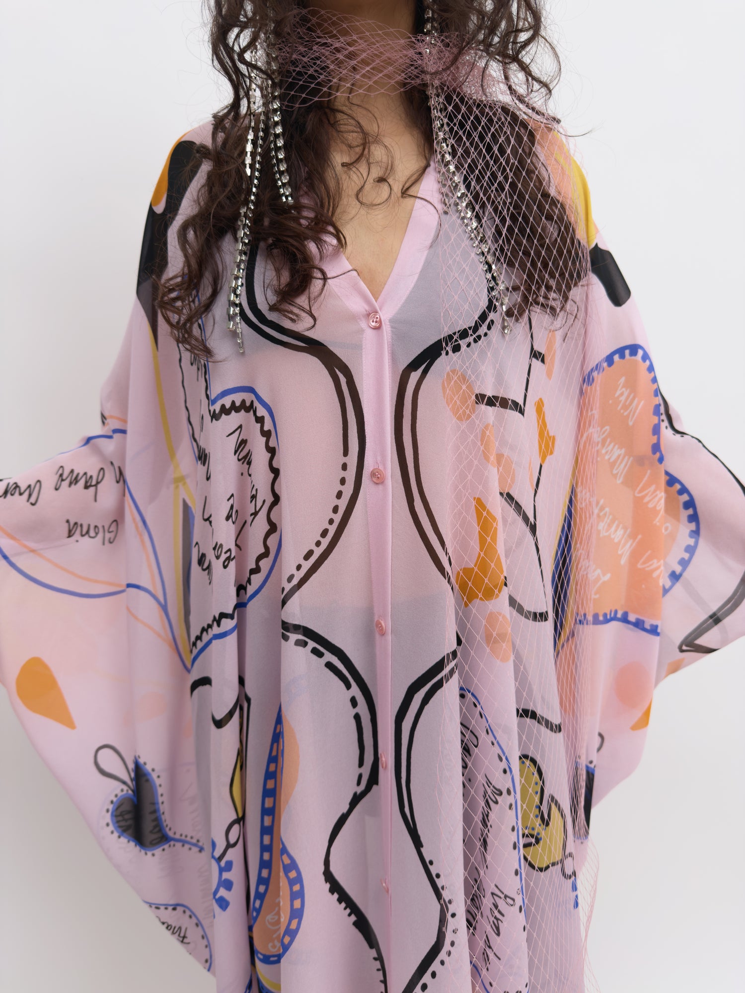 The Agave Love Letter caftan