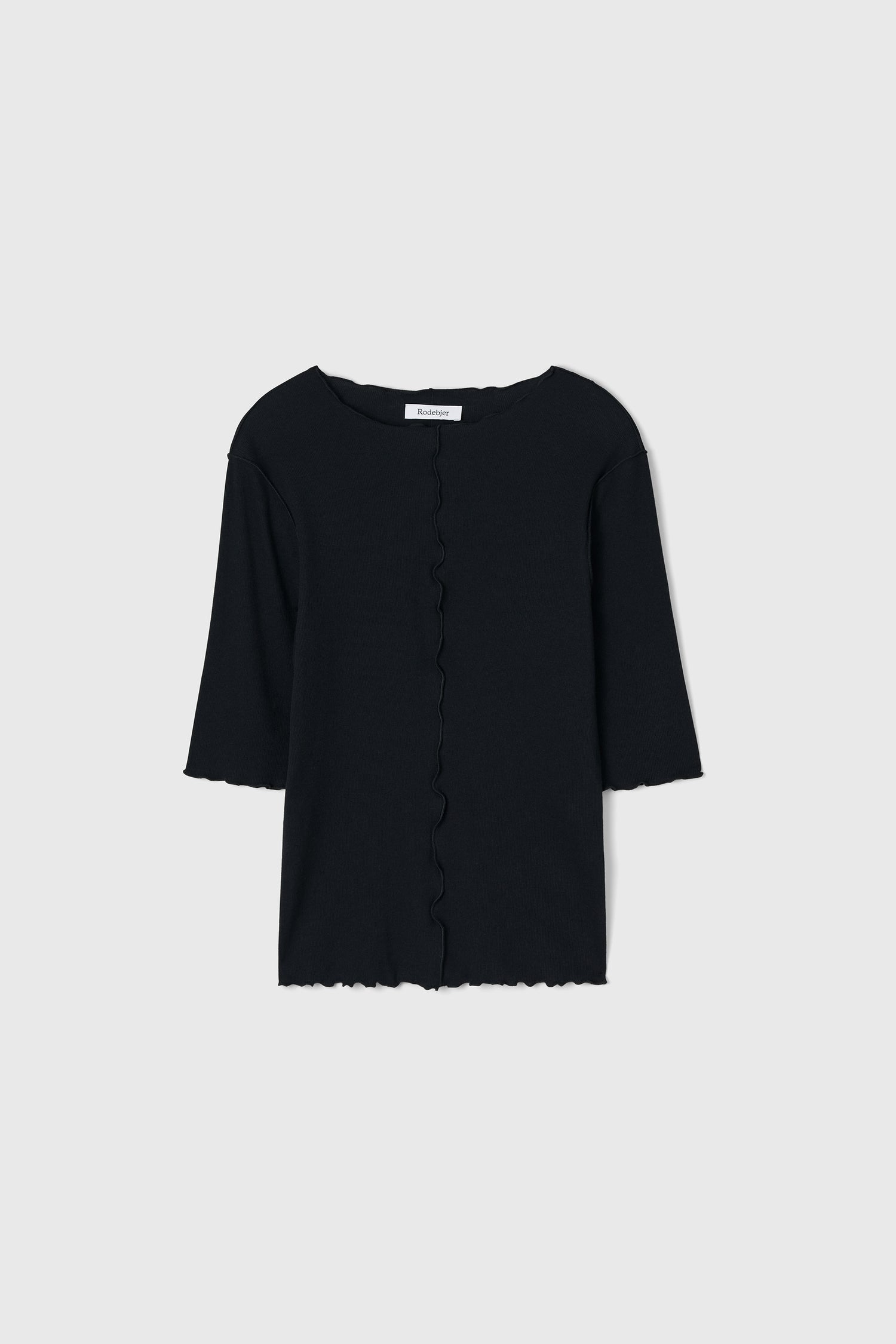 Samantha rib jersey top