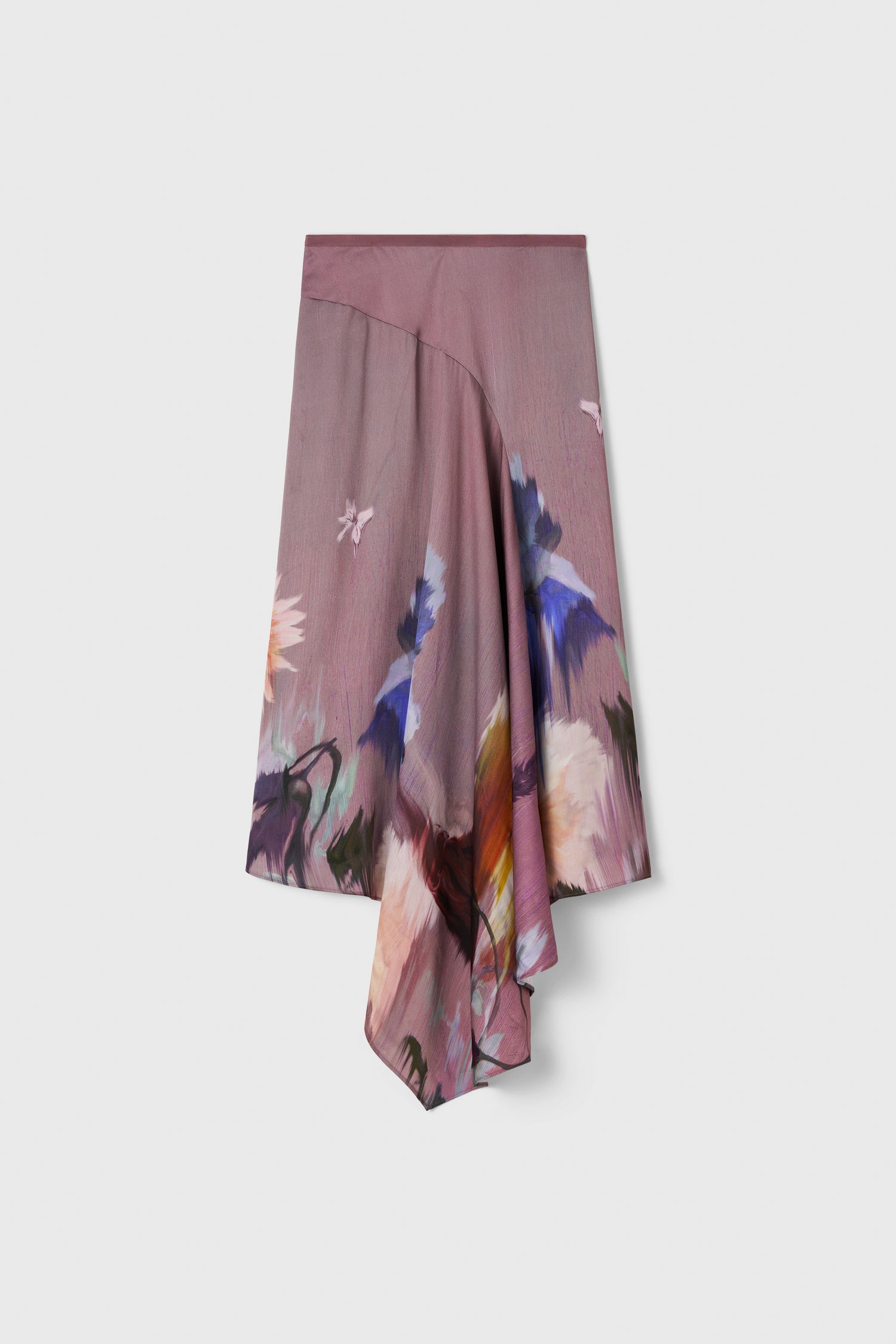Swoosh flower skirt