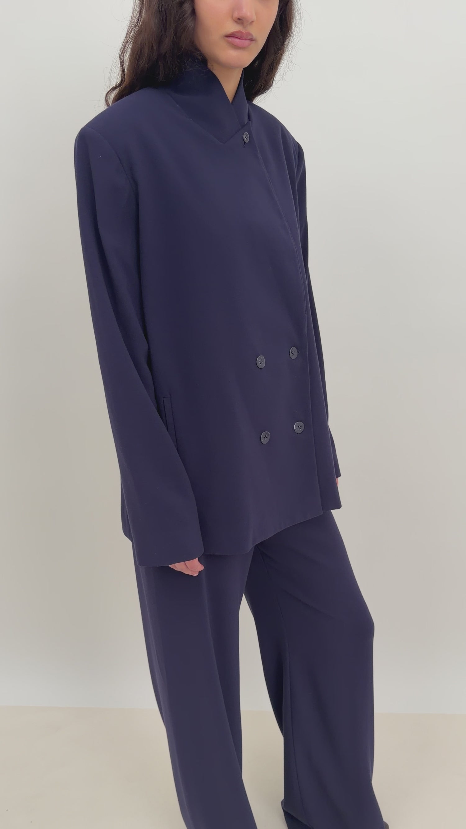 The soft oversized Vienna blazer